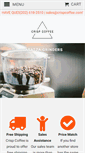 Mobile Screenshot of crispcoffee.com