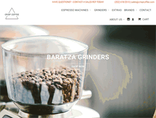 Tablet Screenshot of crispcoffee.com